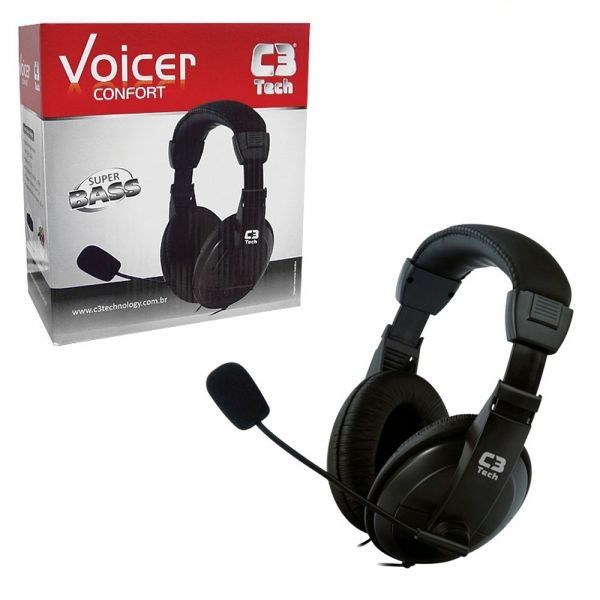 Fone De Ouvido C3 Tech Voicer Confort